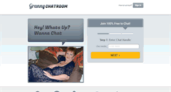 Desktop Screenshot of grannychatroom.com